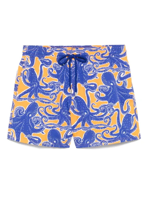 Vilebrequin shorts de playa con estampado gráfico