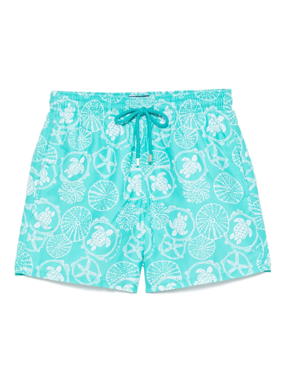 Vilebrequin graphic-print swim shorts - グリーン Vilebrequin graphic-print swim shorts - グリーン