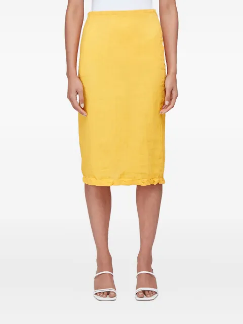 Rejina Pyo zip-up midi skirt