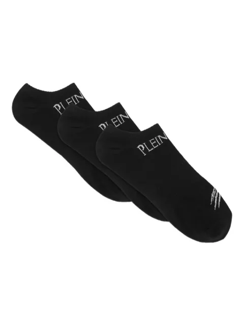Plein Sport logo-detail socket socks (pack of three)
