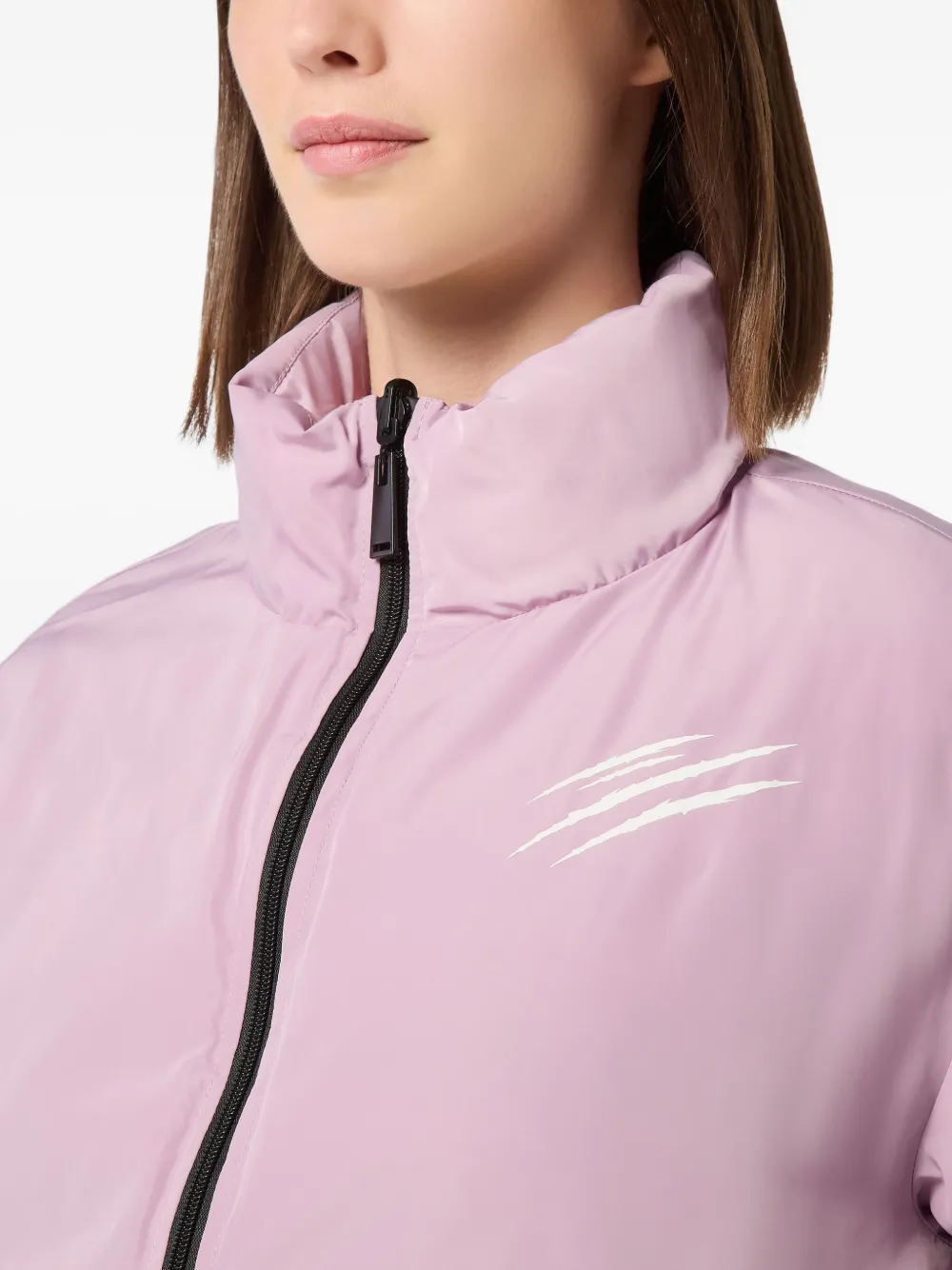 Plein Sport Gewatteerd donsjack Roze