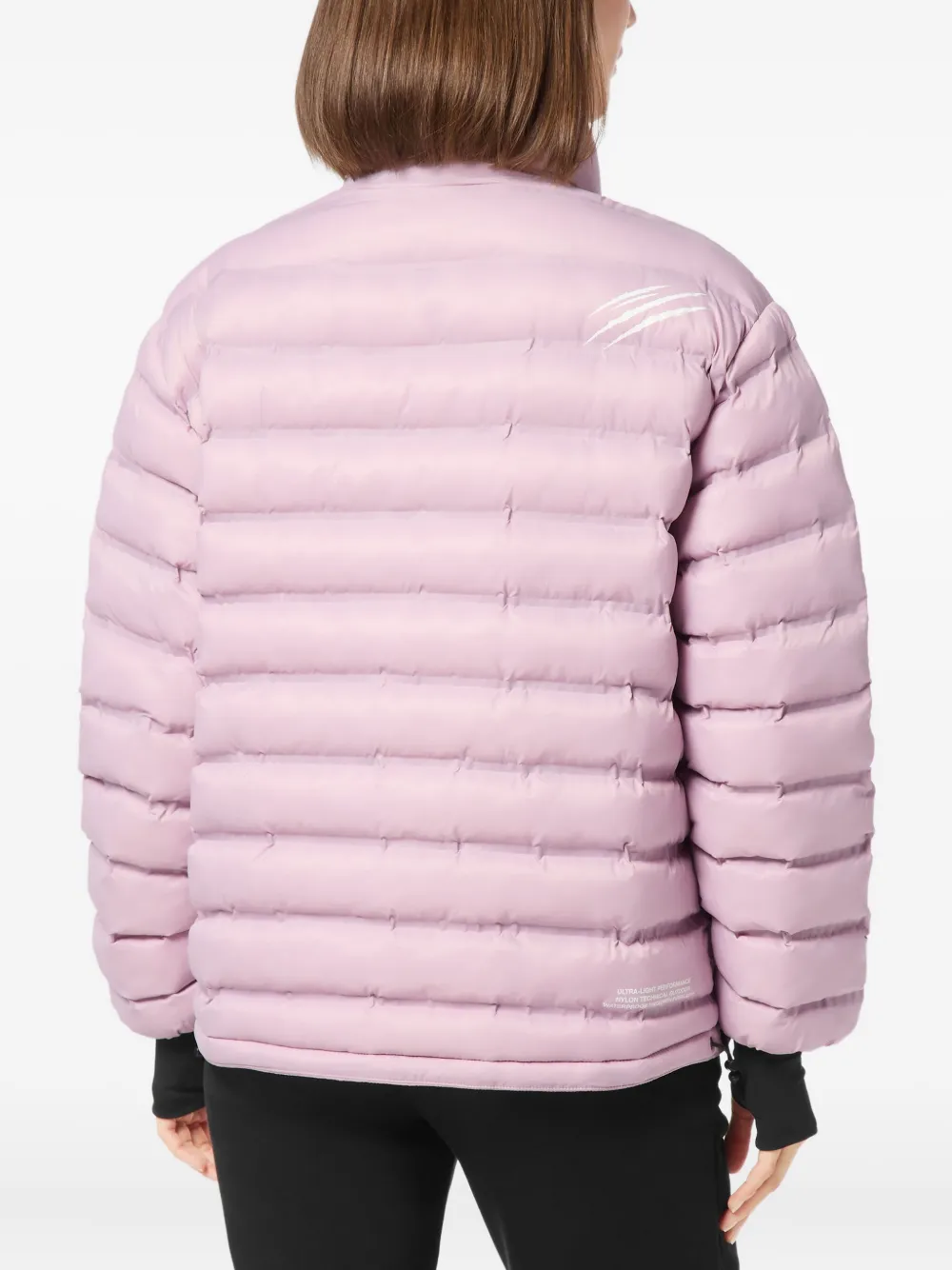 Plein Sport Gewatteerd donsjack Roze