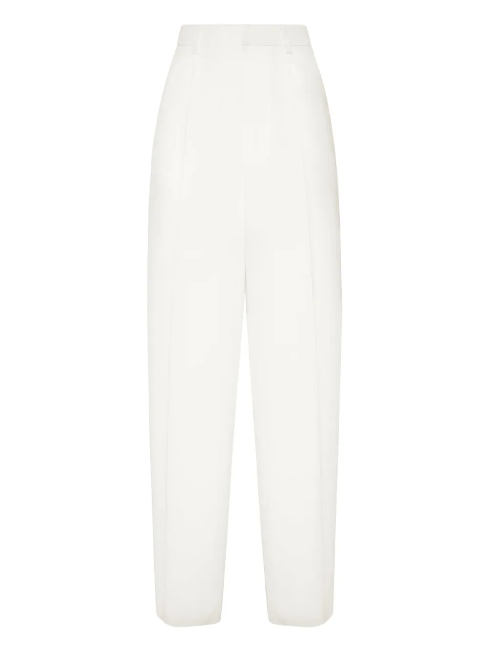 Philipp Plein Broek met geplooid detail Wit