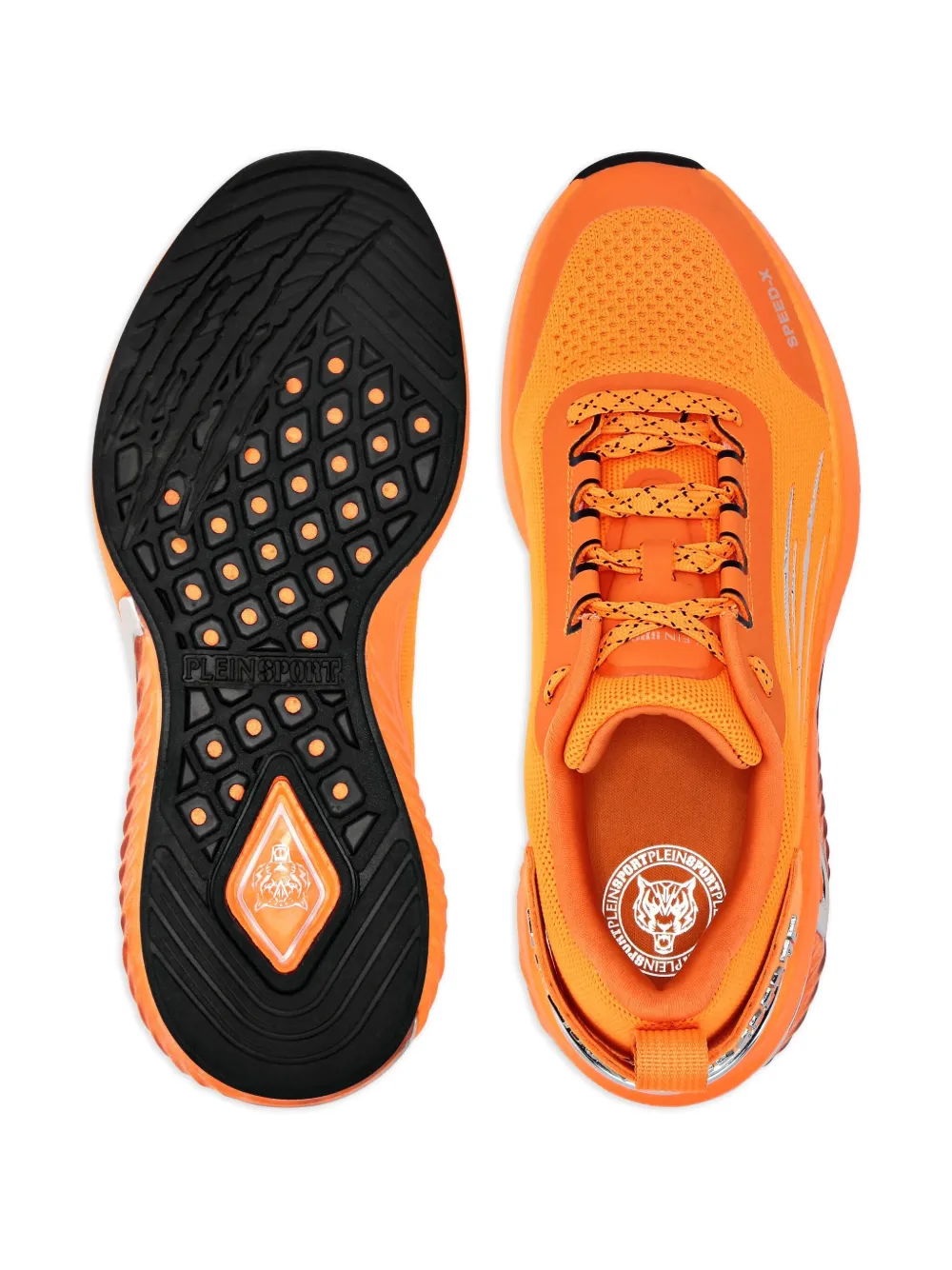 Plein Sport logo-embellished sneakers Orange