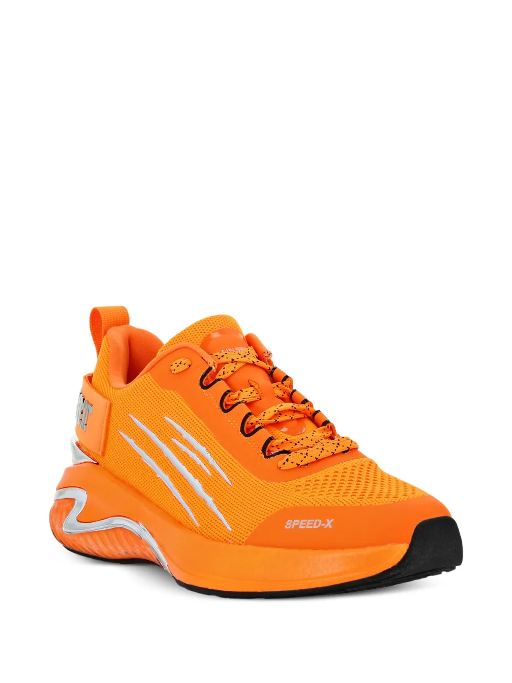 Plein Sport logo-embellished sneakers Orange