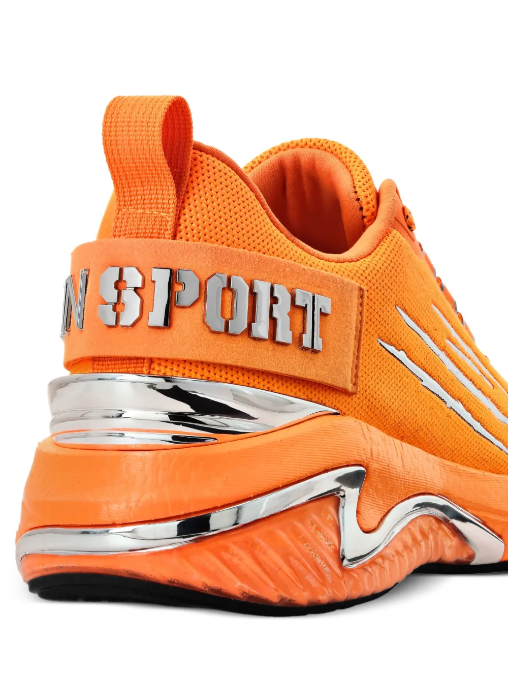 Plein Sport logo-embellished sneakers Orange