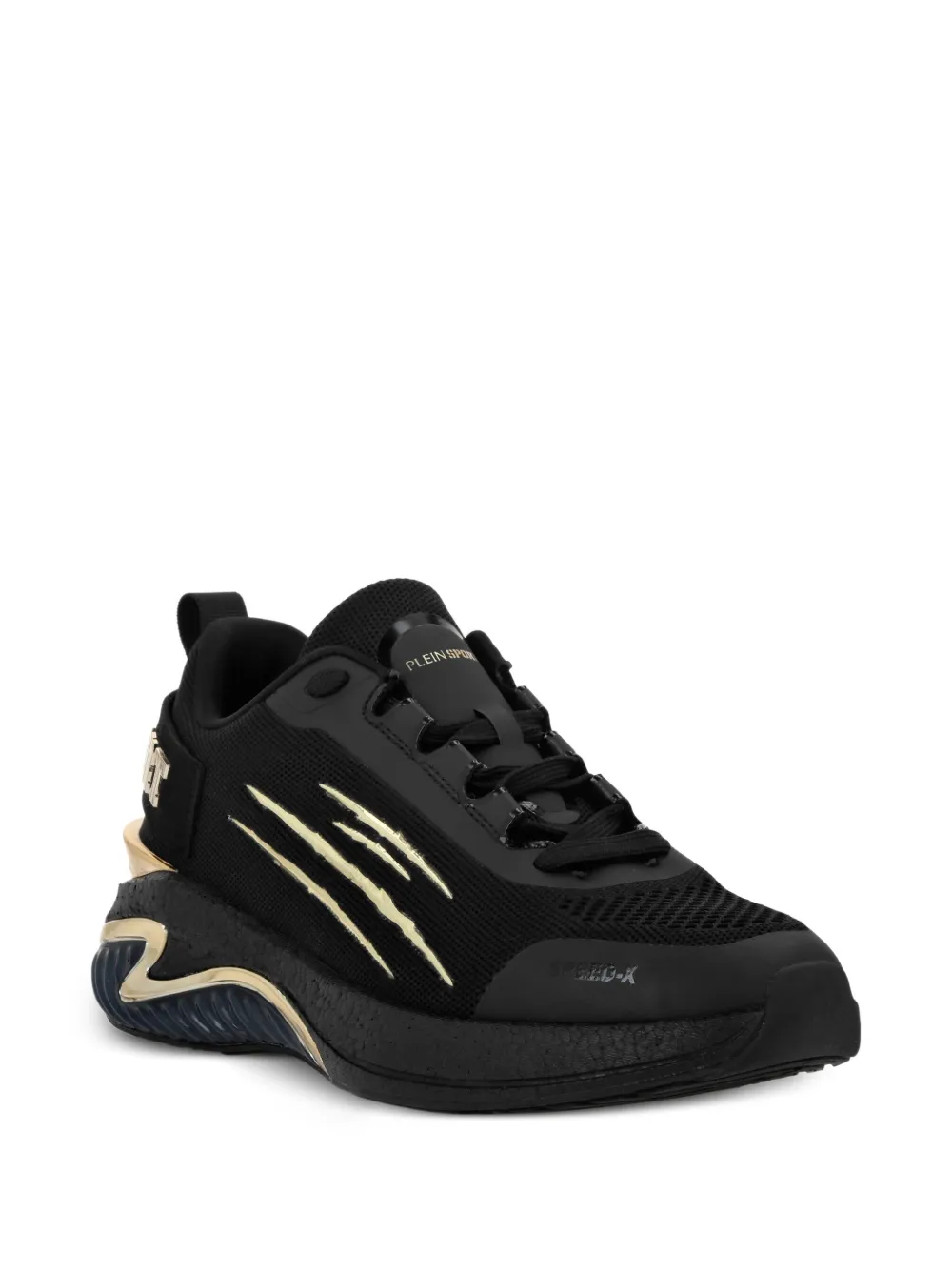Plein Sport Speed-x Sneakers In Black