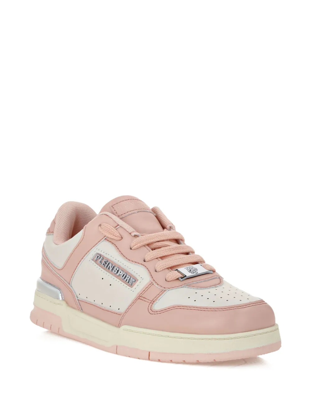 Plein Sport Viper II Core leather panelled sneakers | Low-Tops | Image 2