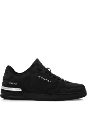 Philipp Plein スタッズ レザースニーカー | ブラック | FARFETCH JP