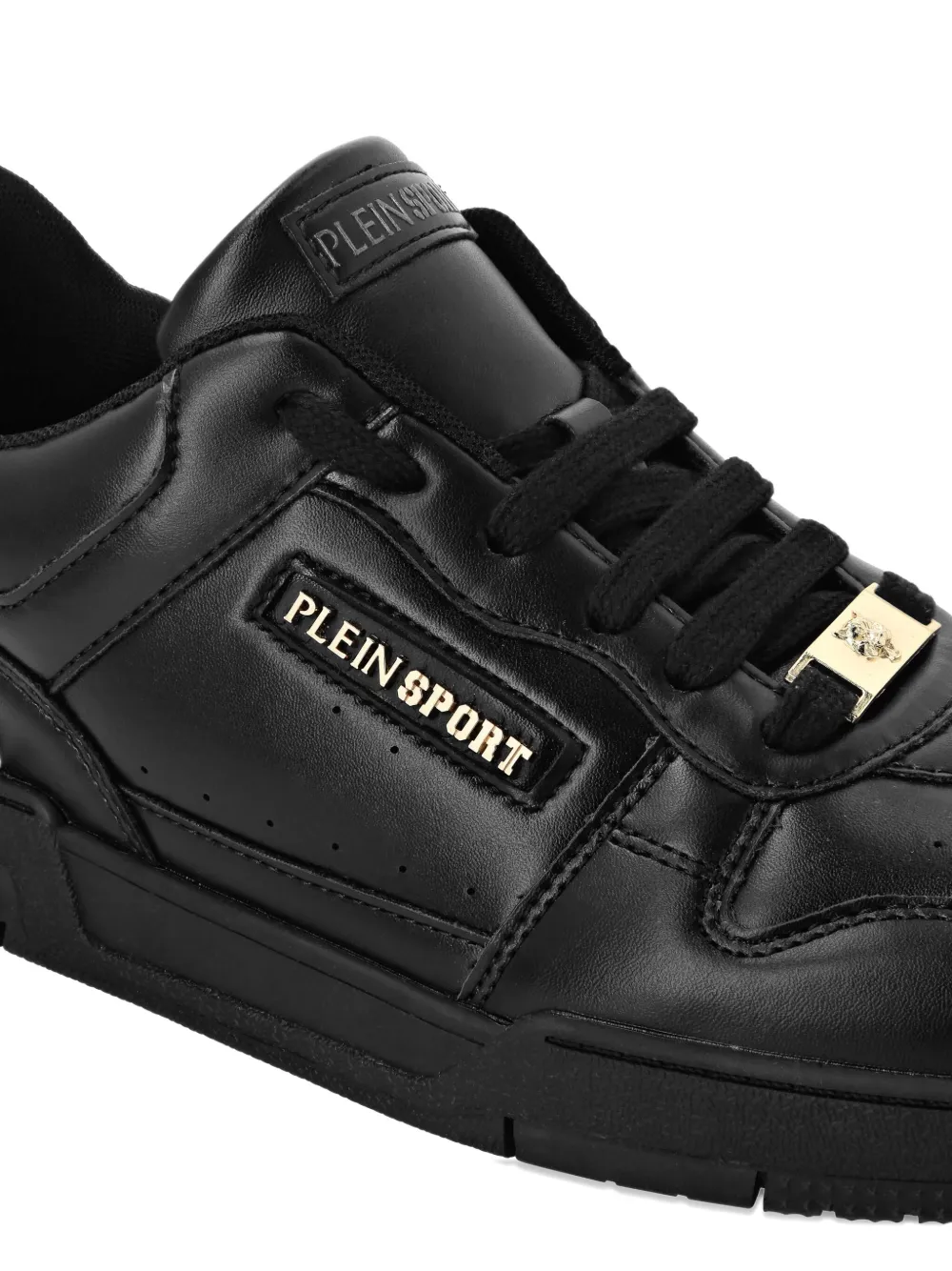Plein Sport Tiger.X leather sneakers Black