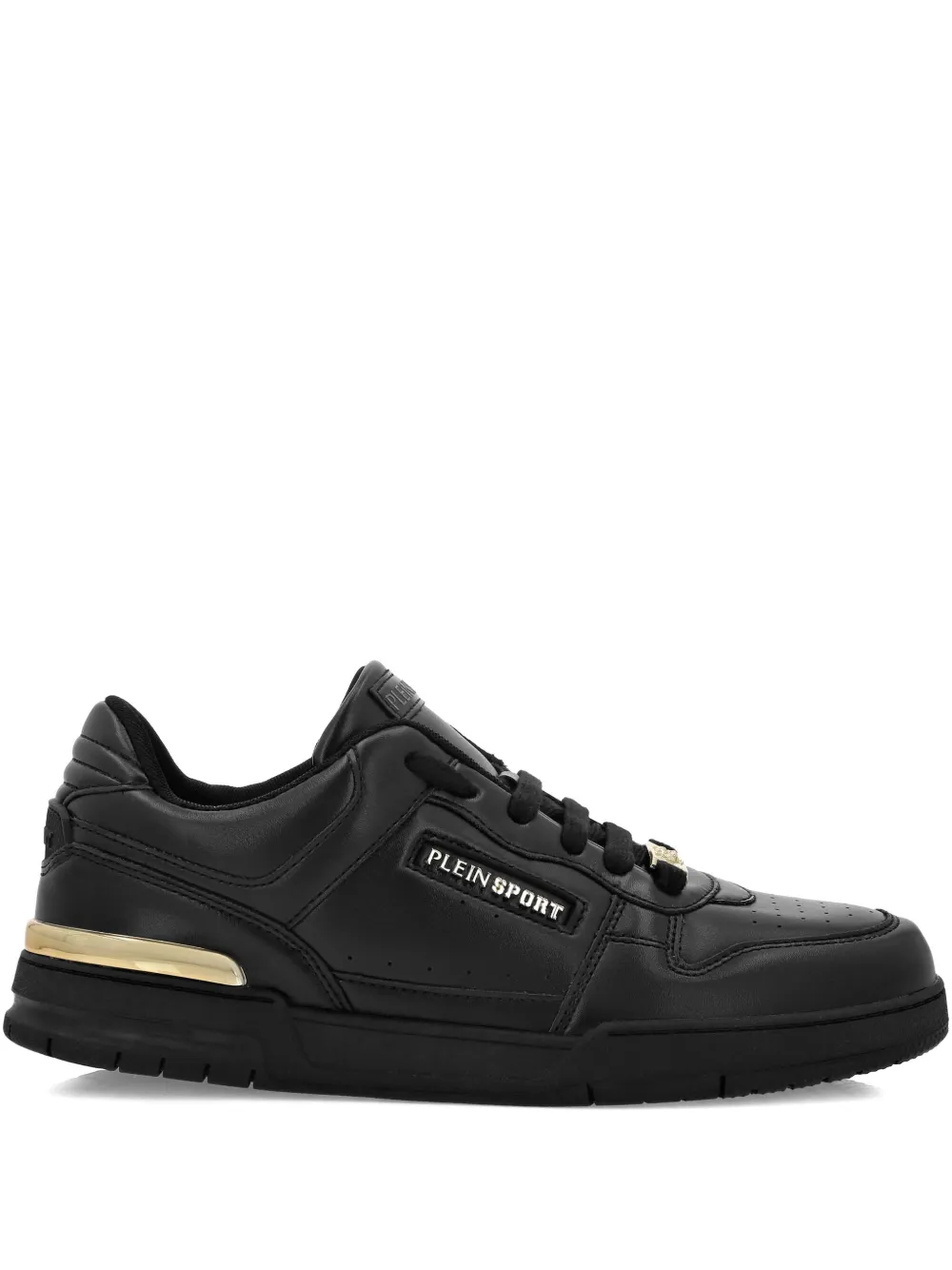 Plein Sport Tiger.X leather sneakers | Black | Image 1