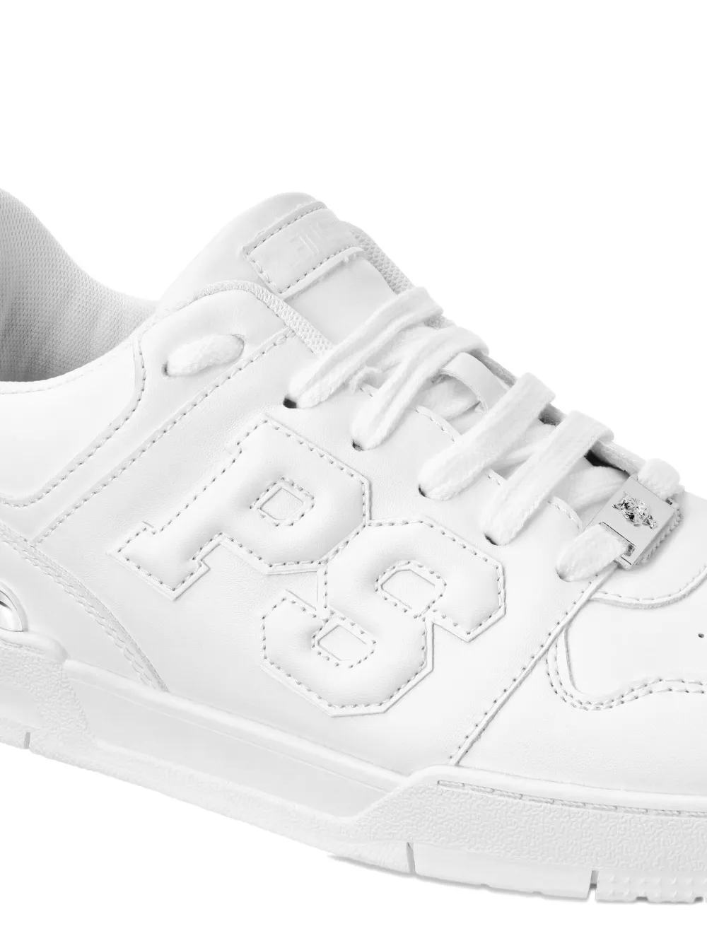 Plein Sport logo-embossed low-top sneakers White