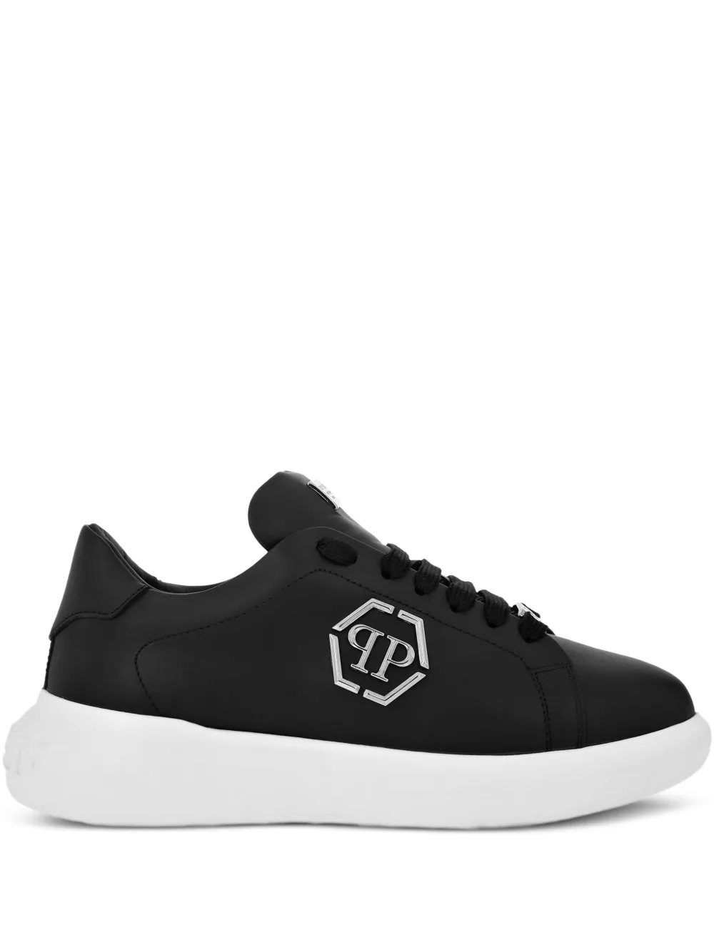 Philipp Plein Hexagon low-top sneakers Zwart