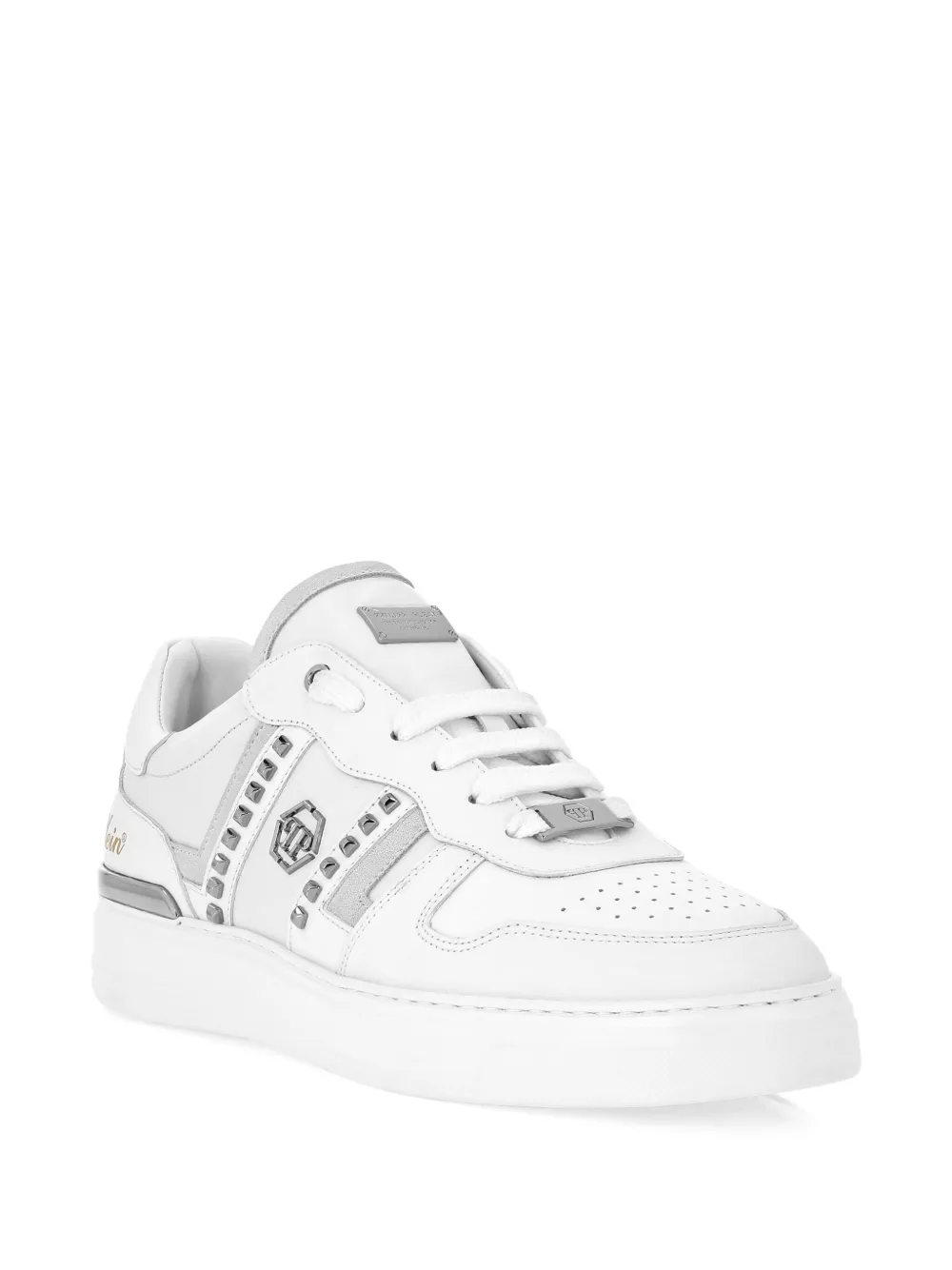 Philipp Plein stud-embellished low-top sneakers White