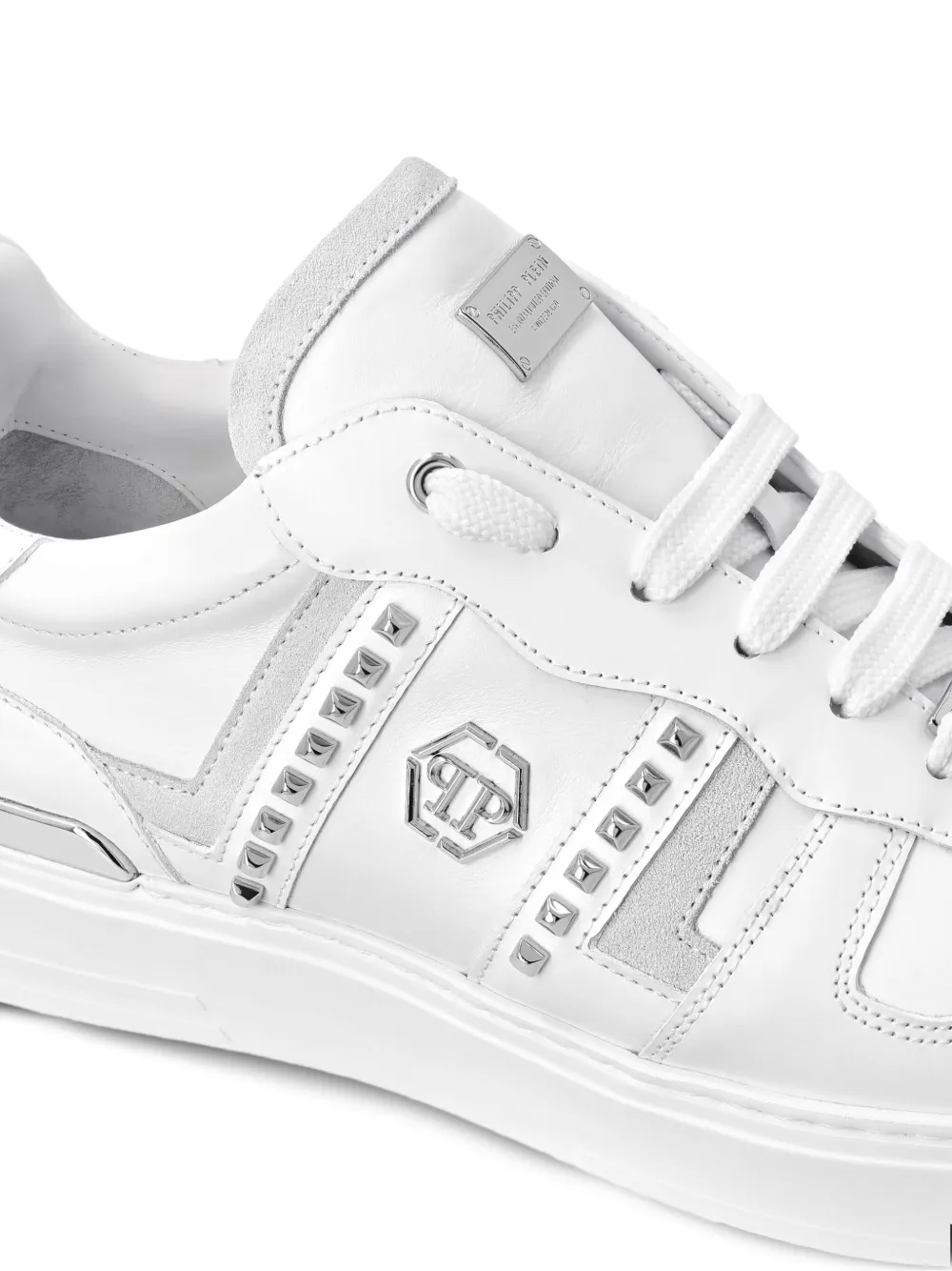 Philipp Plein stud-embellished low-top sneakers White