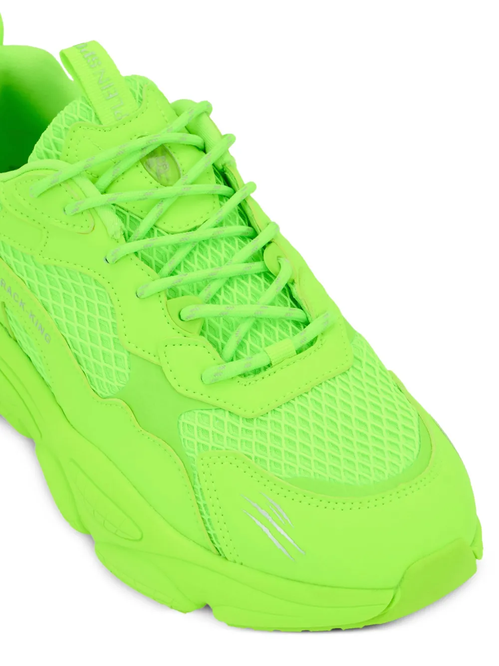 Plein Sport Track-King Gen.X.05 sneakers met logoplakkaat Groen