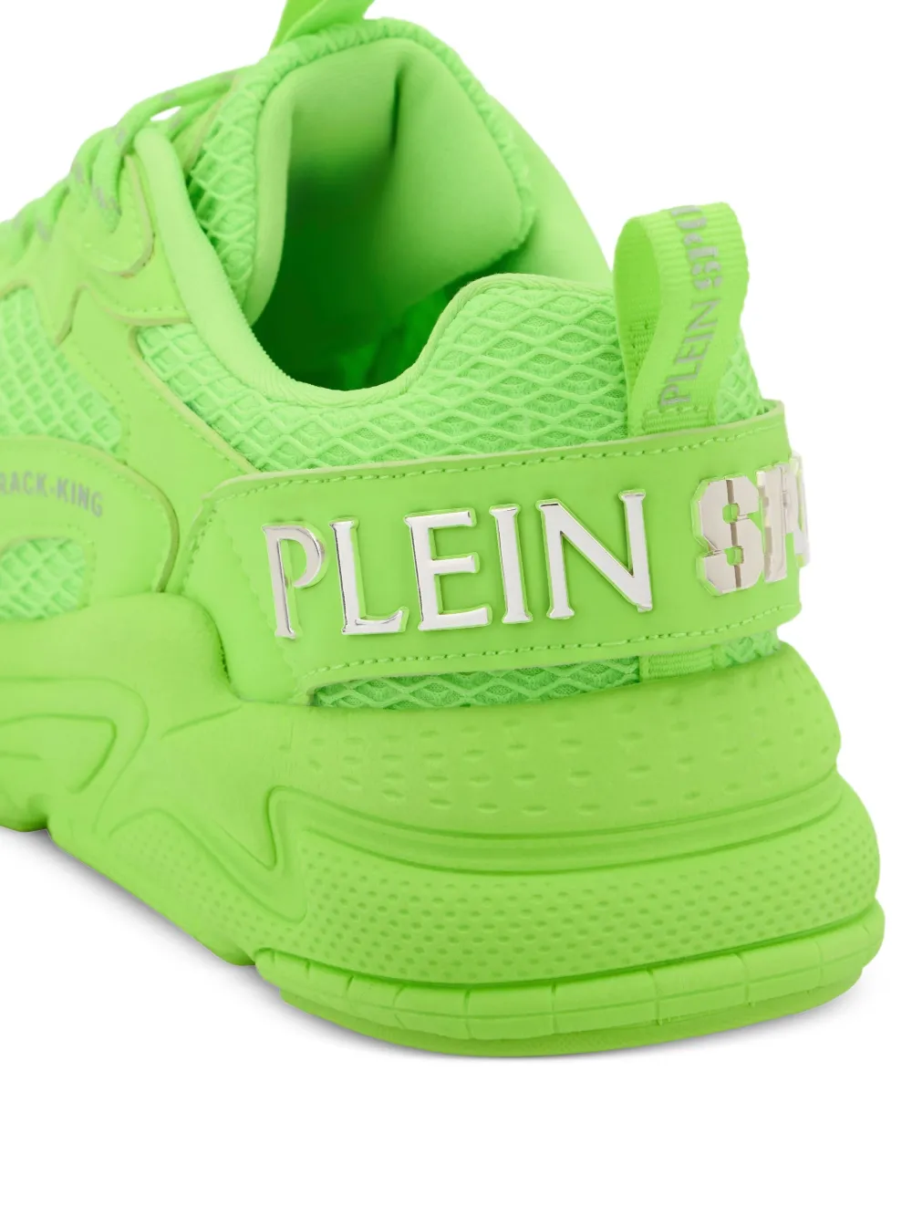 Plein Sport Track-King Gen.X.05 sneakers met logoplakkaat Groen