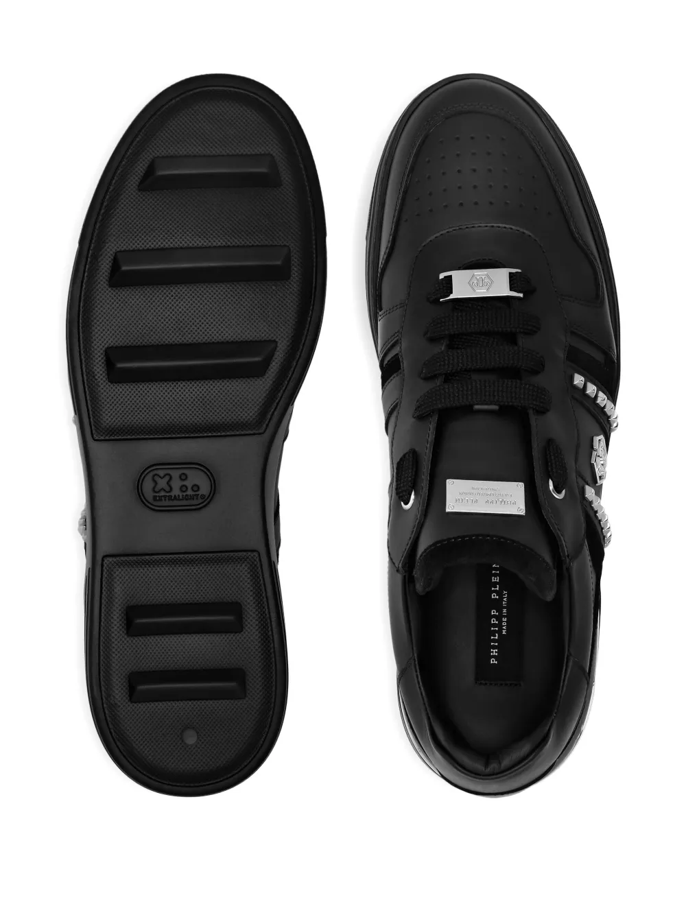 Philipp Plein stud-embellished low-top sneakers Black