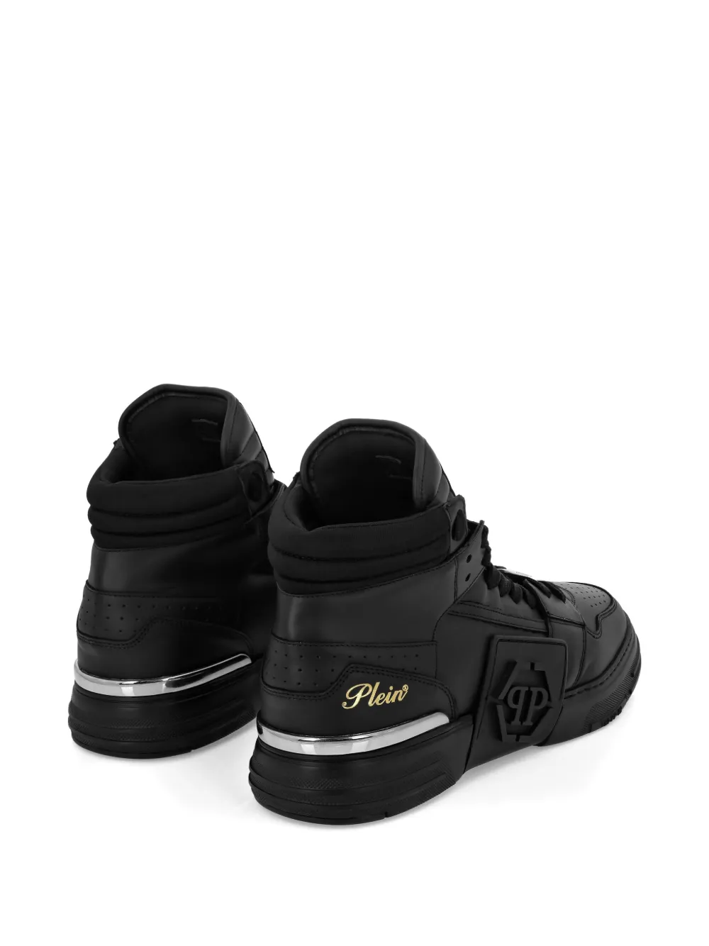 Philipp Plein Hexagon hi-top sneakers Black