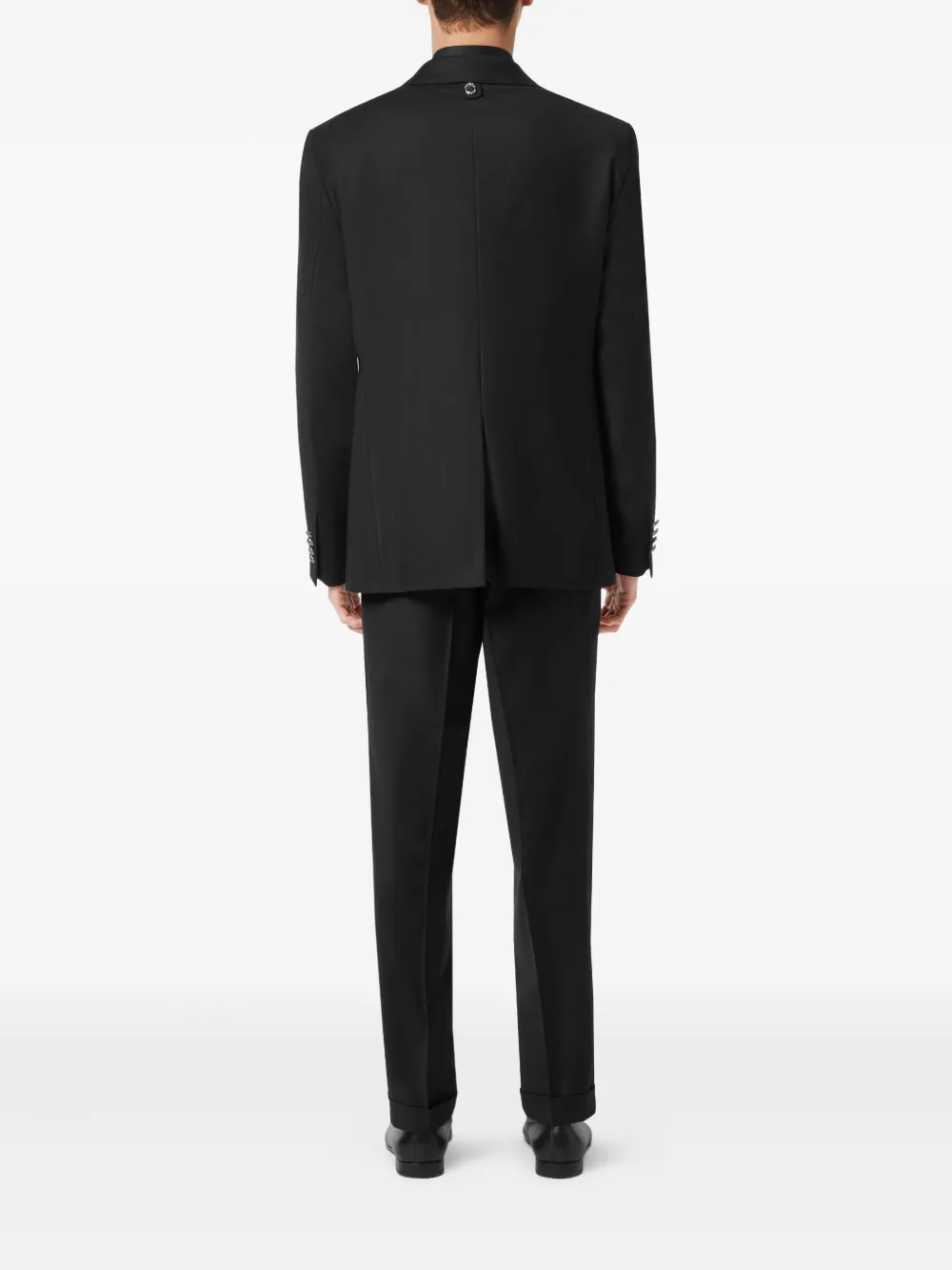 Billionaire Blazer met enkele rij knopen Zwart