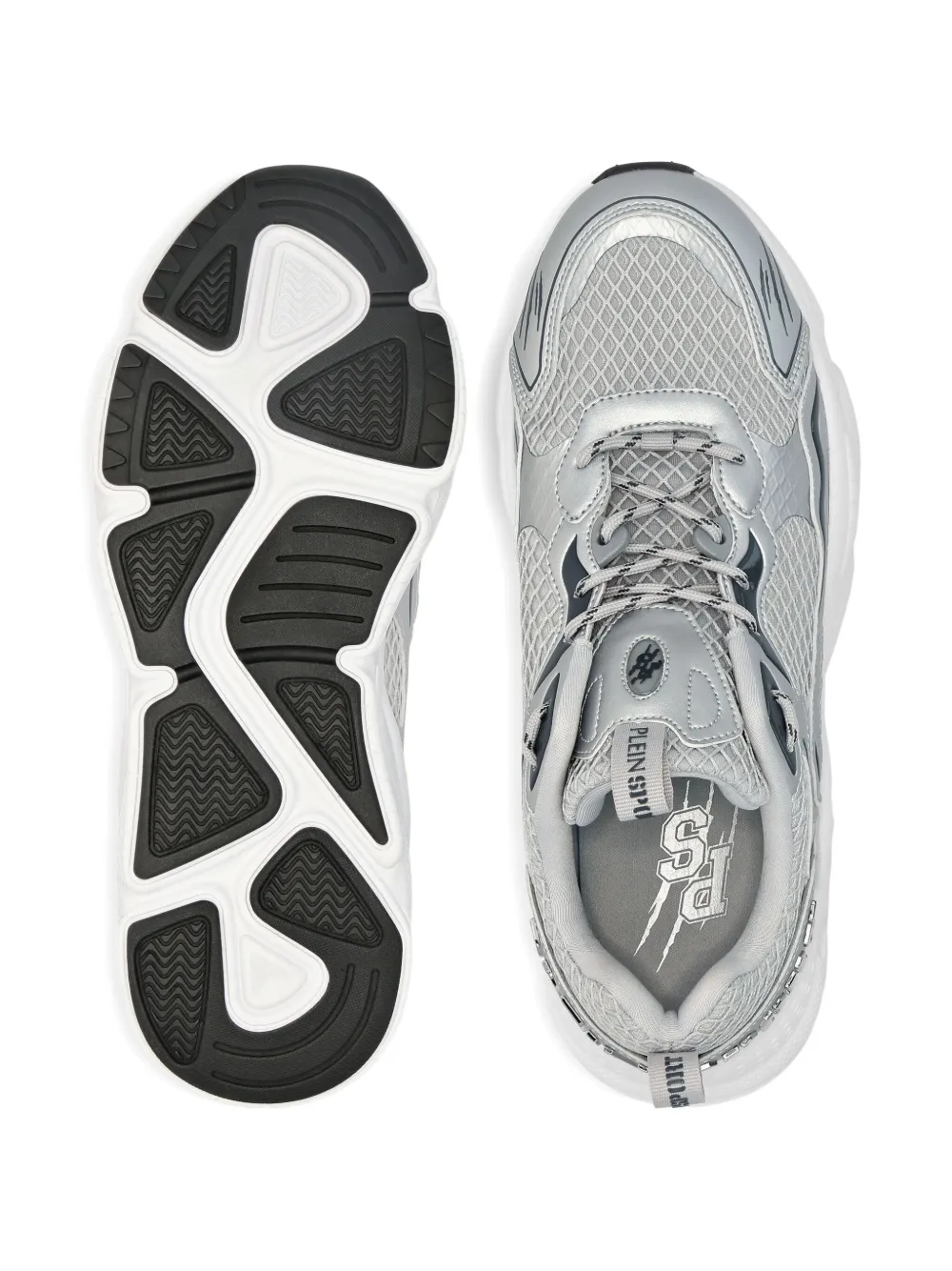 Plein Sport logo-embellished sneakers Grey