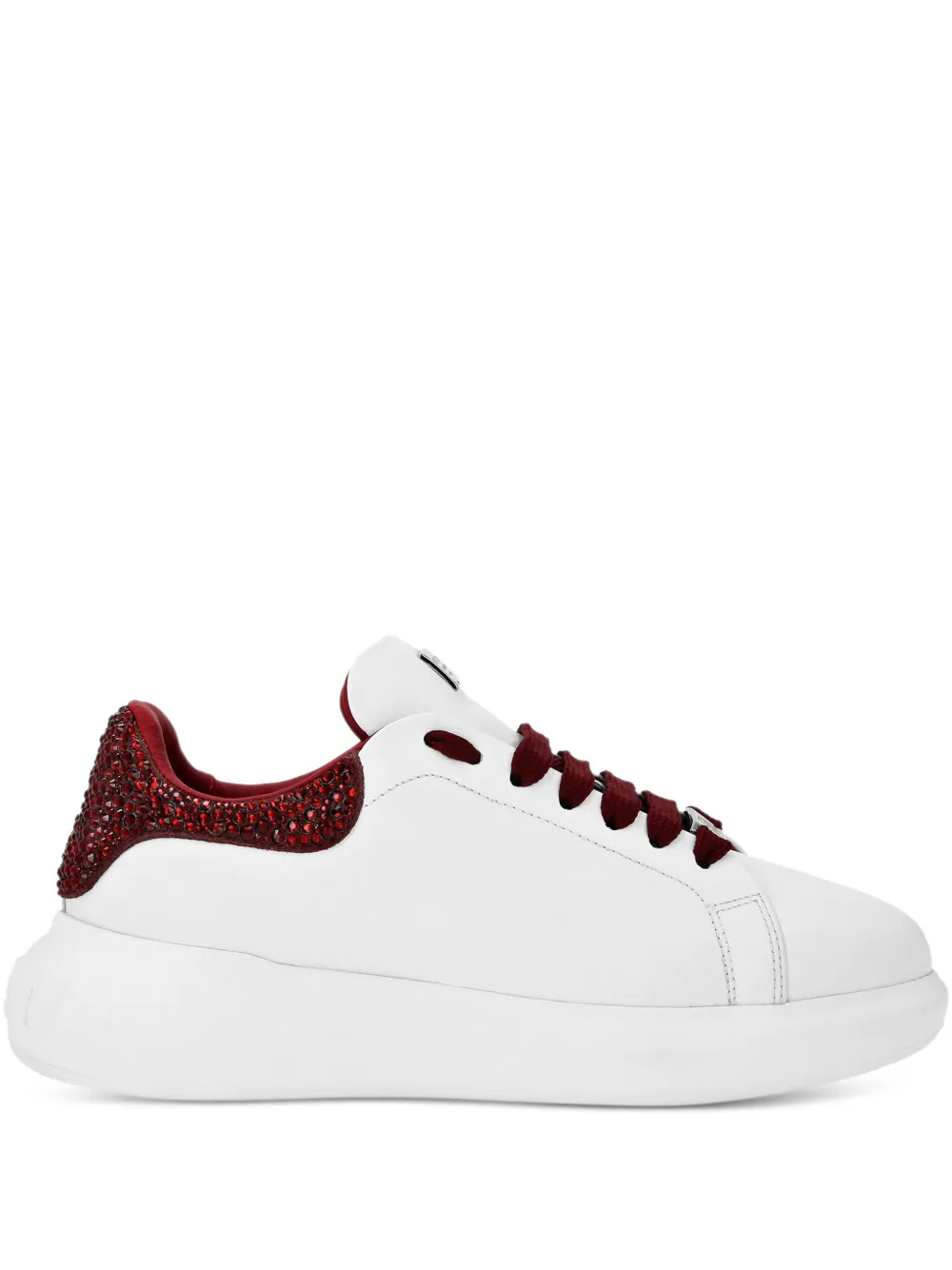Philipp Plein ラインストーン スニーカー - レッド Philipp Plein ラインストーン スニーカー - レッド
