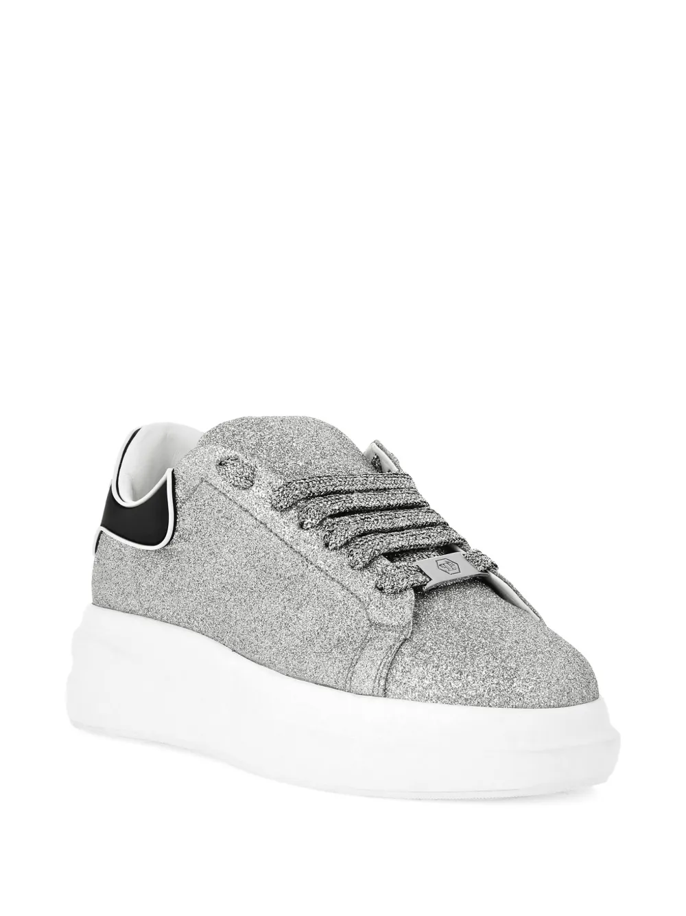 Philipp Plein glitter sneakers Grey