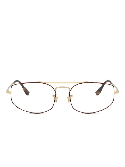 Ray-Ban explorer geometric-frame glasses