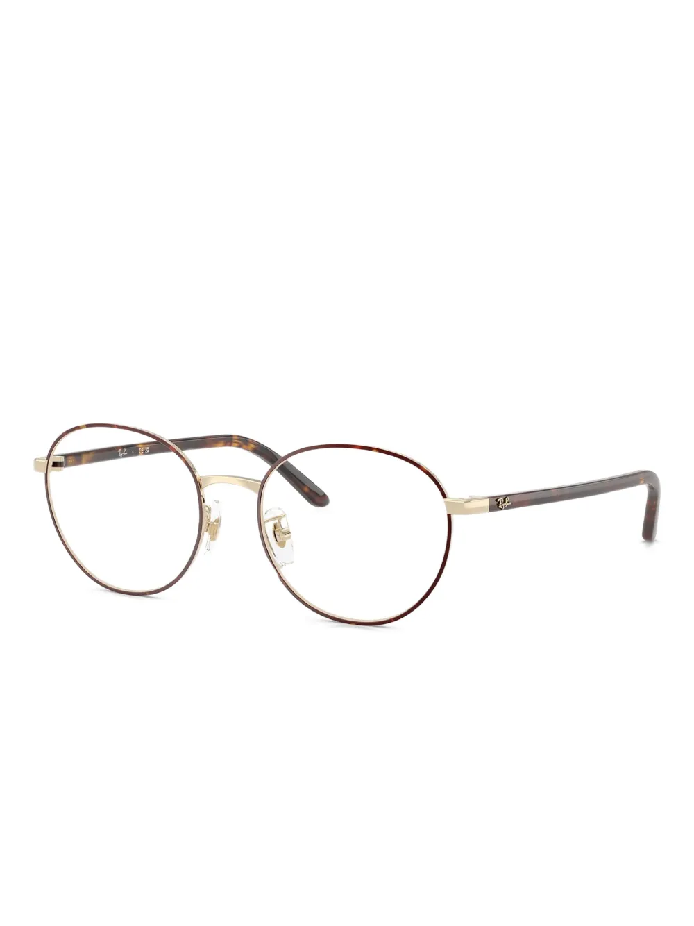 Ray-Ban Bril met rond montuur Goud