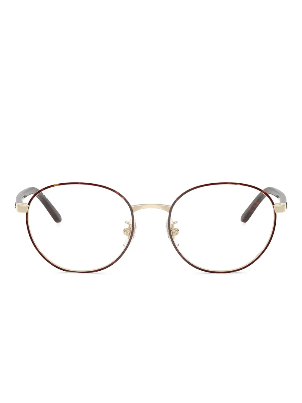 Ray-Ban Bril met rond montuur Goud