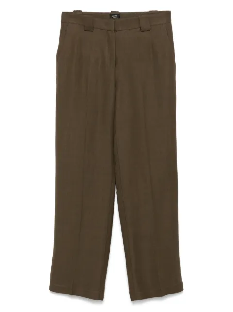 PINKO pressed-crease trousers