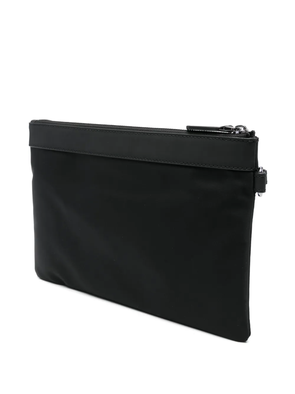 Michael Kors Clutch met logoplakkaat Zwart
