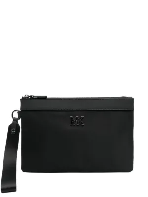 Michael Kors ロゴ クラッチバッグ レザー レディース