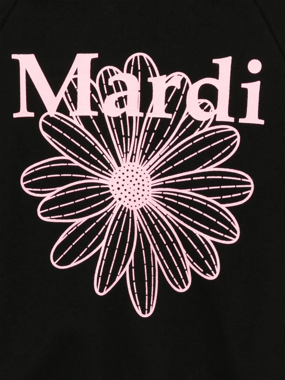 ●Mardi Mercredi● 3FLOWERMARDI T + SHORTS/BLACK SET UP MARDI TSHIRT FLOWERMARDI_BLACK SKY – SeoulSeoul