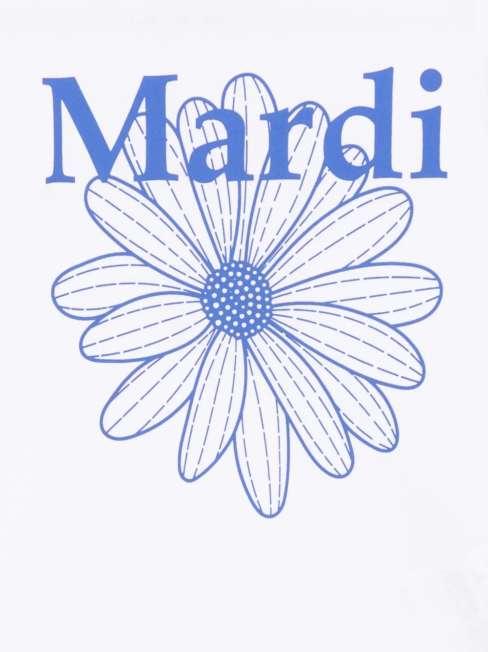 MARDI MERCREDI LES PETITES LOGO-PRINT VEST