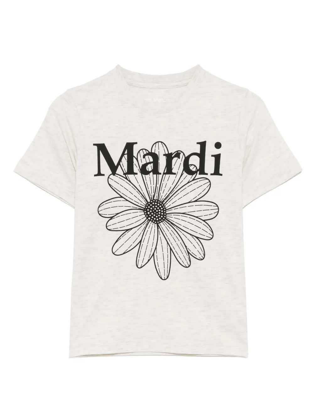 Mardi Mercredi Les Petites ロゴ Tシャツ - ニュートラル Mardi Mercredi Les Petites ロゴ Tシャツ - ニュートラル