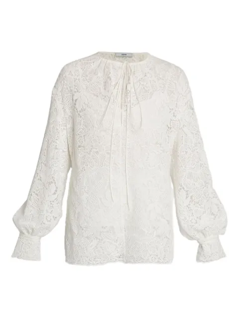 ERDEM floral-embroidered blouse 
