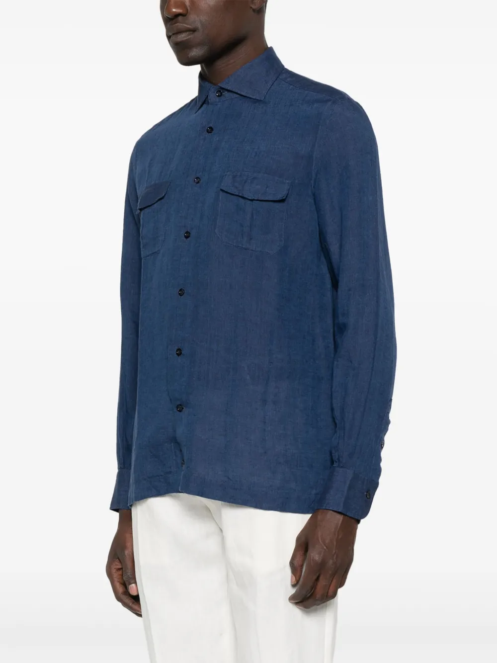 Mazzarelli Linen Shirt