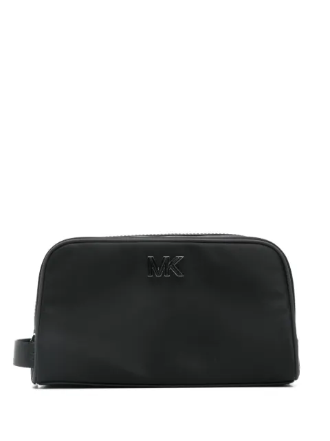 Michael Kors logo-plaque wash bag