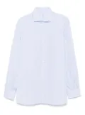 Mazzarelli checked shirt - White