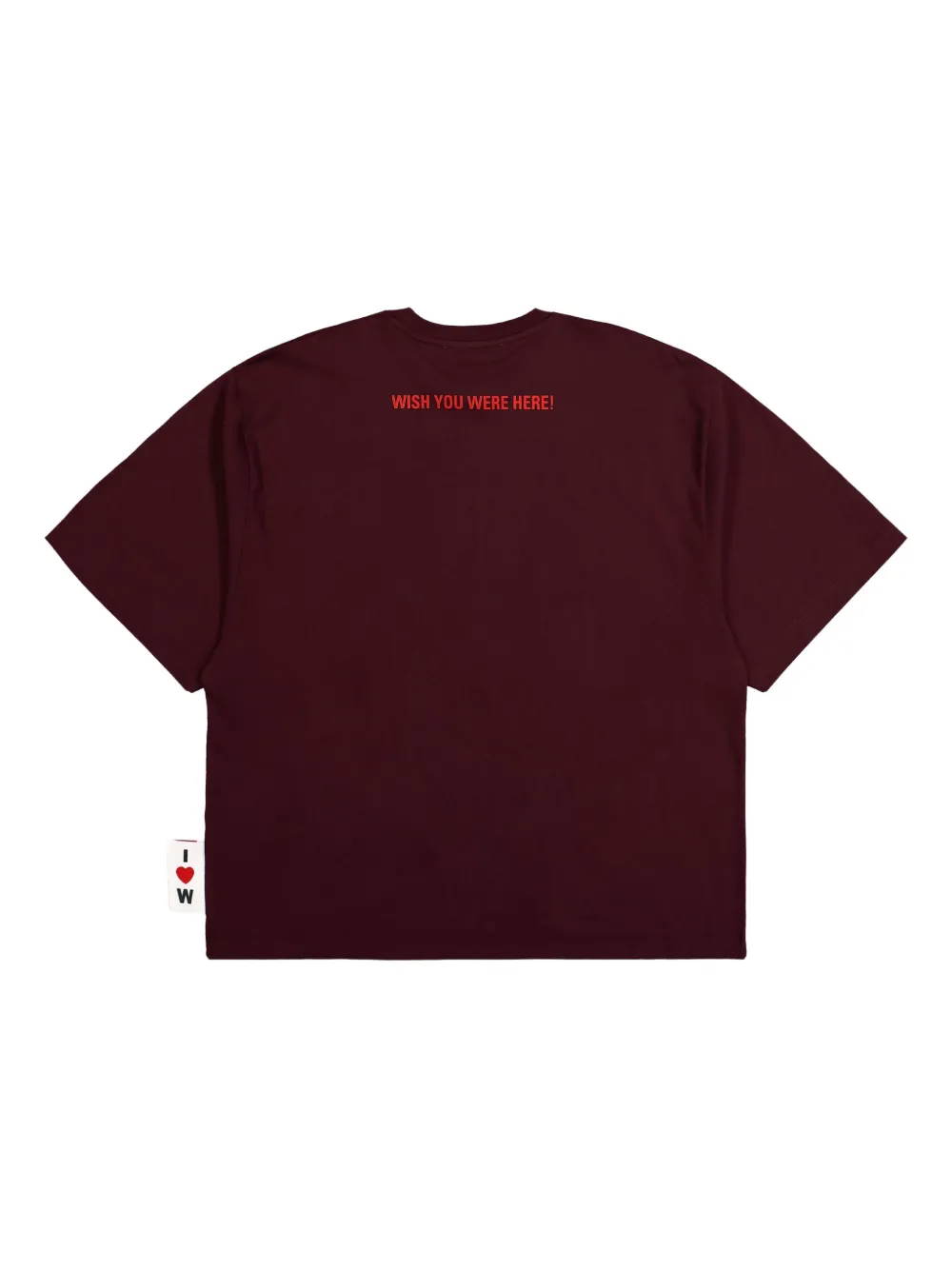 Walter Van Beirendonck I Love W T-shirt - Rood