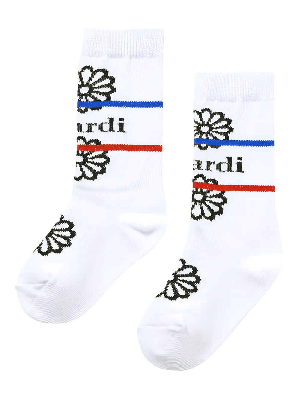 Mardi Mercredi Les Petites flower striped socks | Teen Girl Clothing | Image 2