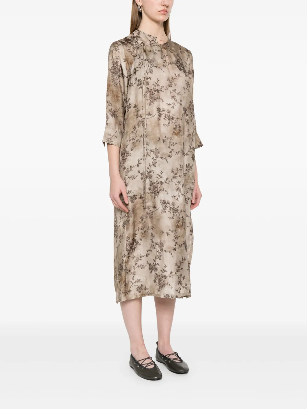 Shop Uma Wang Agina Midi Dress