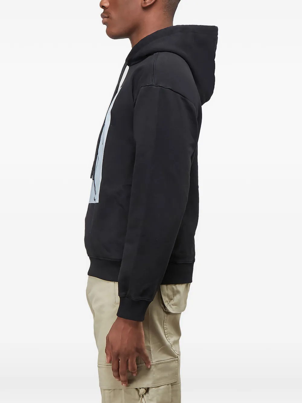  Dust Sudadera Estampada Con Capucha - Negro 