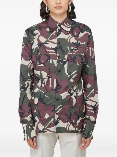 Kwaidan Editions camisa con estampado militar