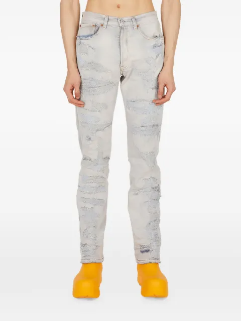NOTSONORMAL slitna jeans med fem fickor