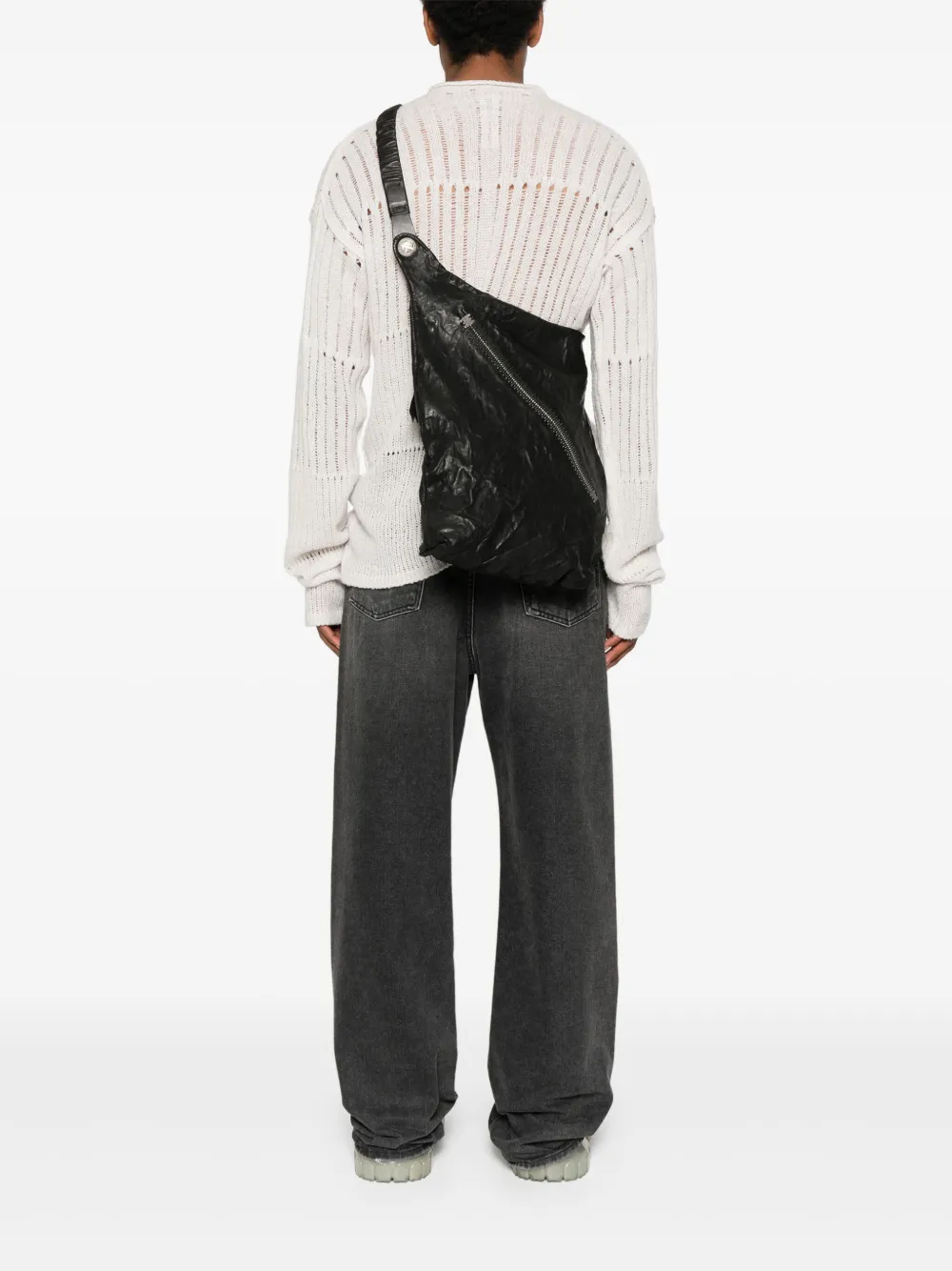 Isaac Sellam Experience Nomade shoulder bag - Zwart