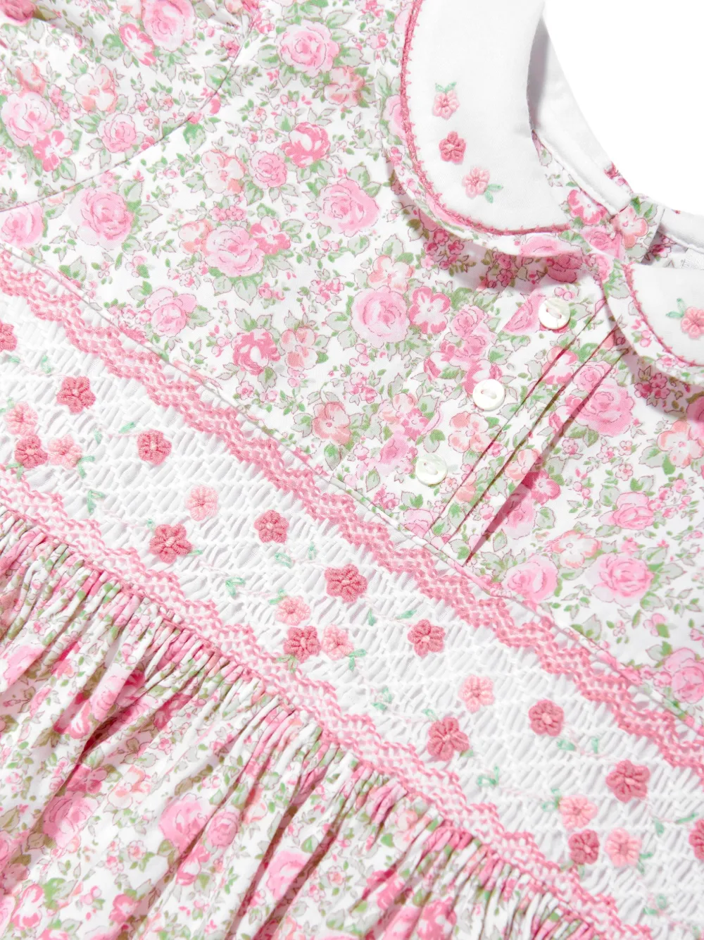 Sarah Louise Jurk met bloemenprint Roze