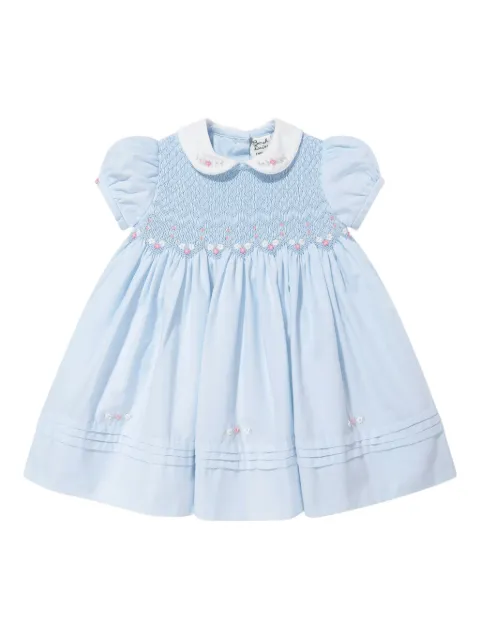 Sarah Louise floral-embroidered dress 