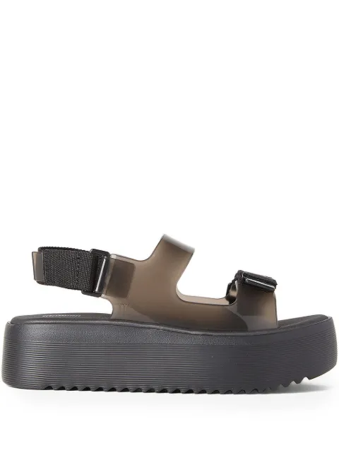 Melissa Sandália flat com plataforma